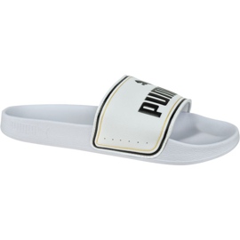 Claquettes Puma Leadcat Ftr 372276 02 blanc