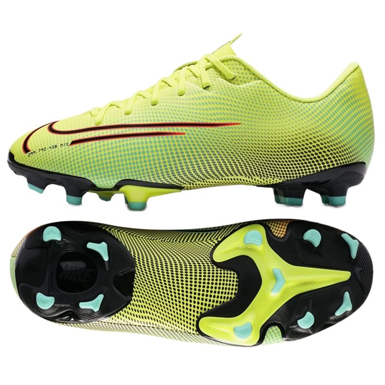 Chaussures de football Nike Mercurial Vapor 13 Academy Mds FG / MG Jr CJ0980-703 jaune