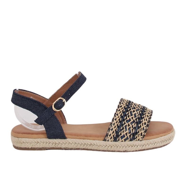 Sandales espadrilles femme bleu marine WH933 Denim Blue
