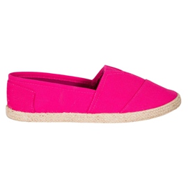Tony Espadrilles à enfiler roses
