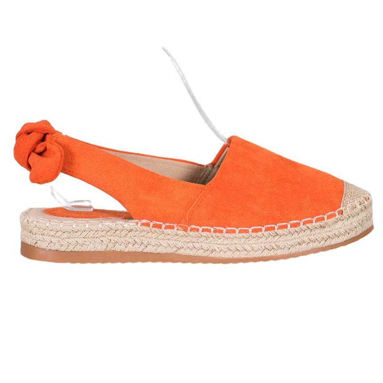 Nio Nio Espadrilles Au Talon Découvert orange
