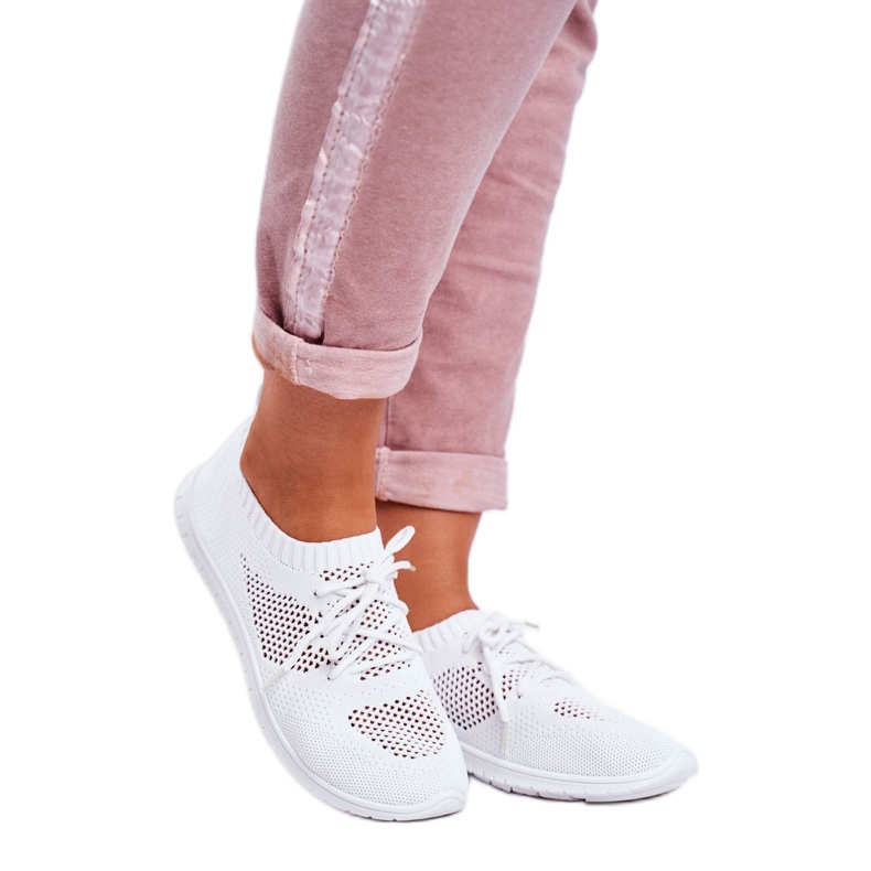 EVE Chaussures de sport pour femmes, souples blanches Jenny EVE Chaussures de sport pour femmes, souples blanches Jenny
