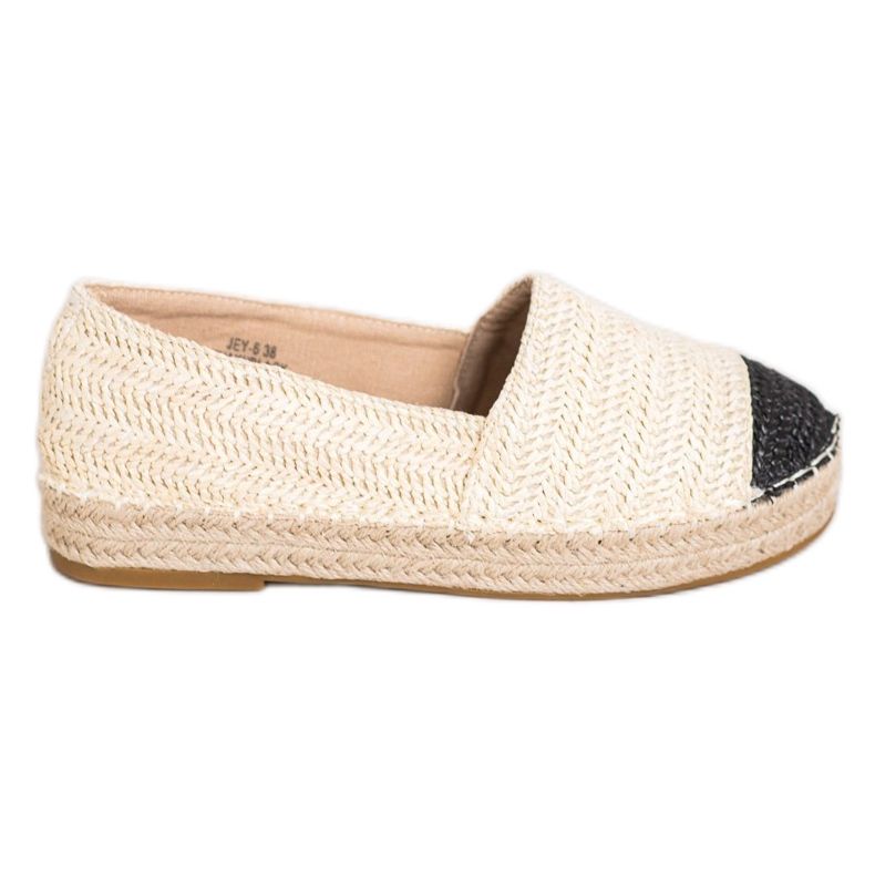 SHELOVET Espadrilles à la mode sur la plate-forme beige SHELOVET Espadrilles à la mode sur la plate-forme beige