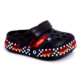 Giolan Mousse pour enfants Crooks Black Road Racing noir rouge