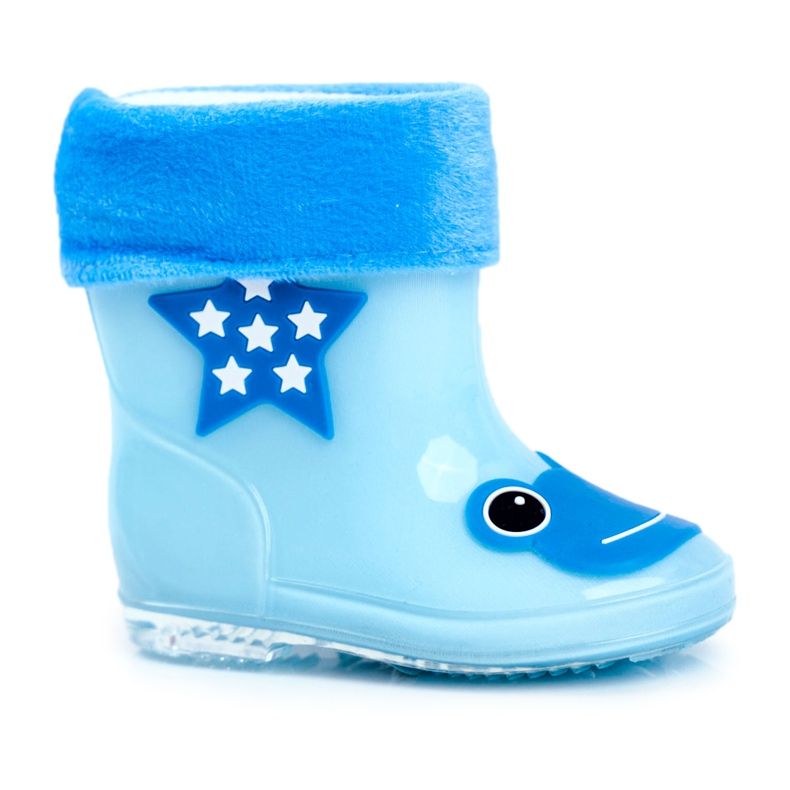 Galoches en caoutchouc pour enfants Blue Frog bleu