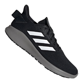 Chaussures de course adidas SenseBOUNCE + Street M EF0329 le noir gris Chaussures de course adidas SenseBOUNCE + Street M EF0329 le noir gris