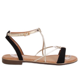 Sandales femme noires JH125P Noir