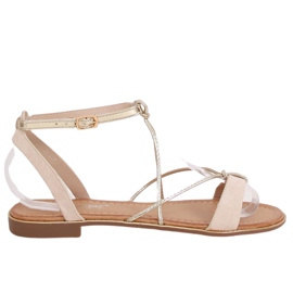 Sandales beiges femme JH125P Beige