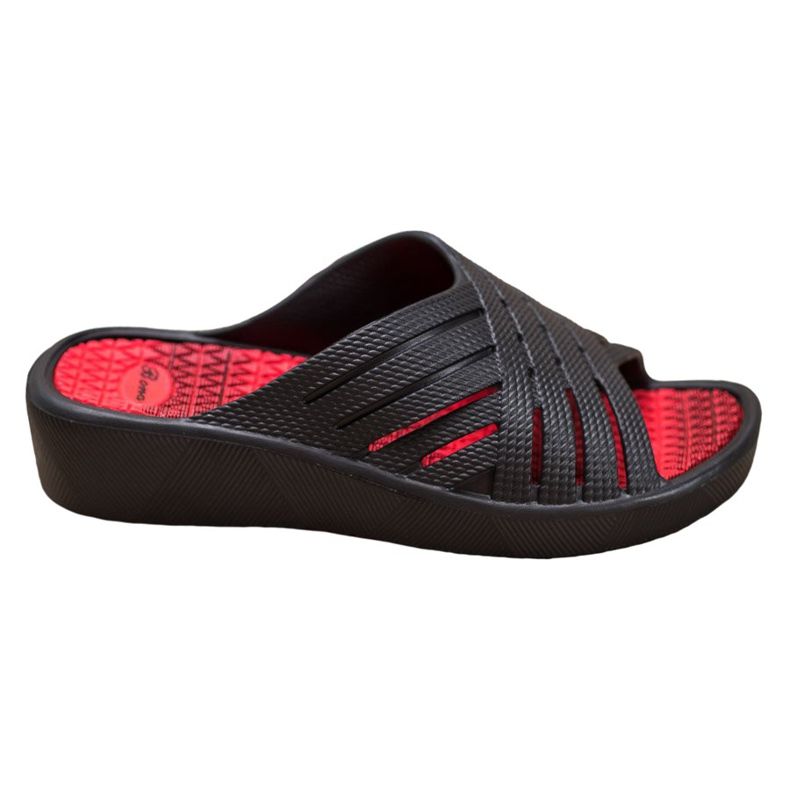 Bona Pantoufles légères et confortables le noir