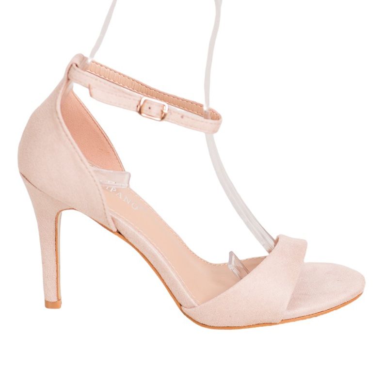 SHELOVET Escarpins classiques en daim brun