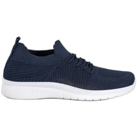 SHELOVET Chaussures de sport basses bleu marin