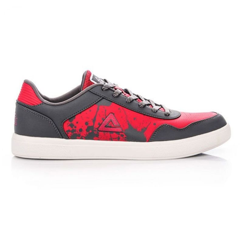 Peak E43063B M 61473-61476 chaussures rouge gris Peak E43063B M 61473-61476 chaussures rouge gris