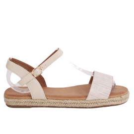 Sandales espadrilles WH939 Beige
