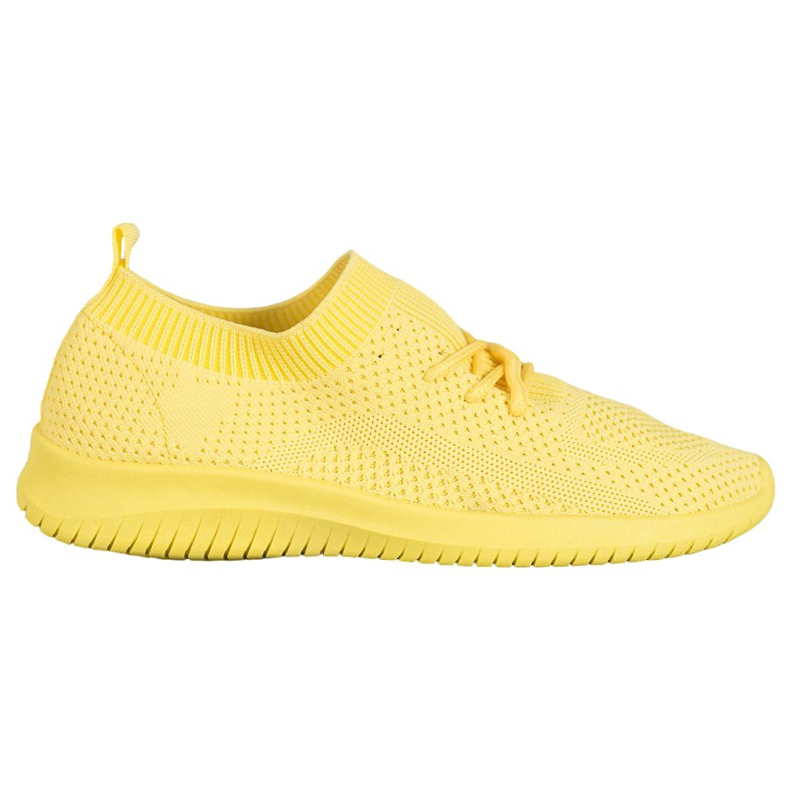 SHELOVET Chaussures de sport basses jaune