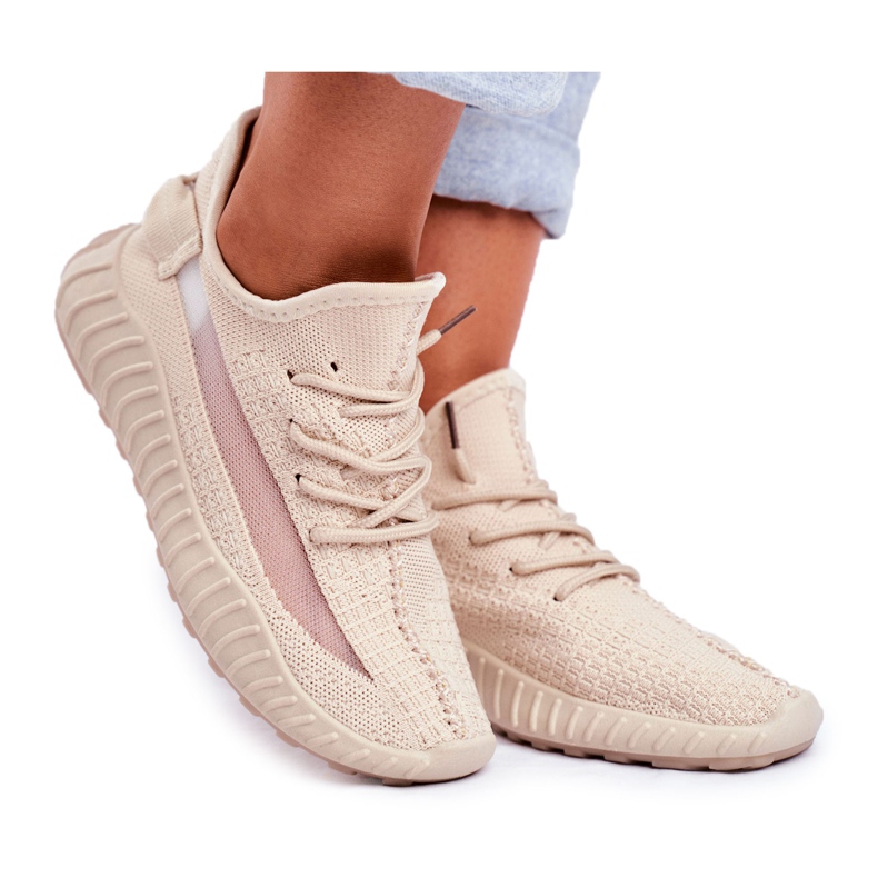 Chaussures de sport pour femmes, légères, aérées Beige Lumière Chaussures de sport pour femmes, légères, aérées Beige Lumière