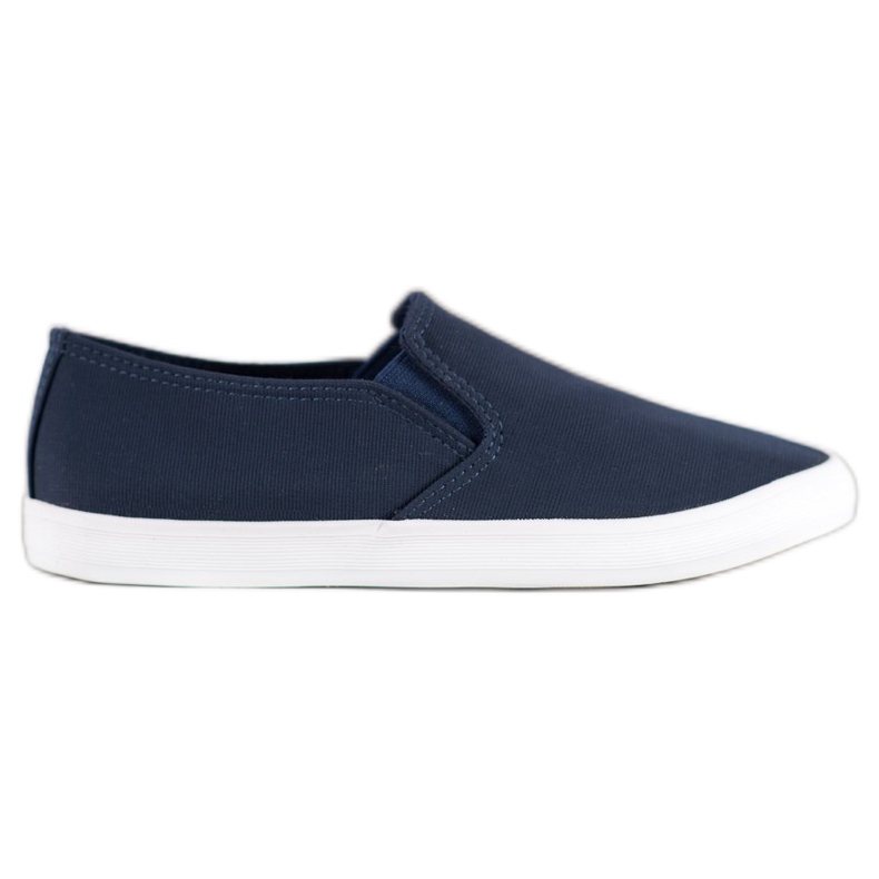 Bona Slipons Classiques bleu