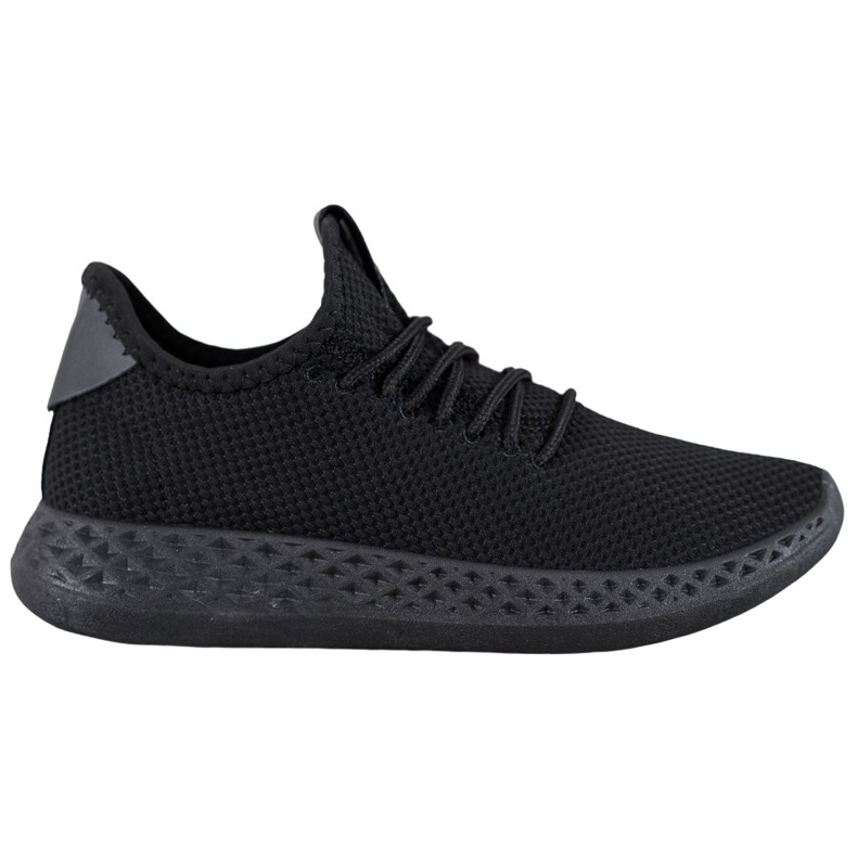 SHELOVET Chaussures ajourées confortables le noir