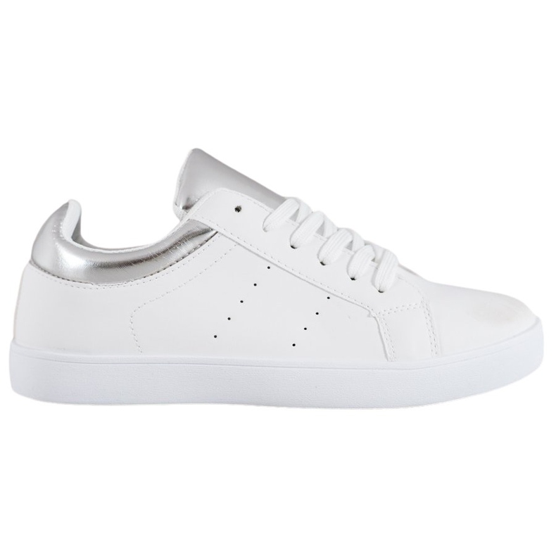 Chaussures de sport blanches gris