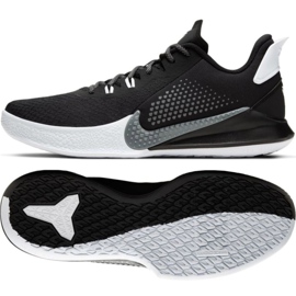 Chaussures de basket Nike Mamba Fury M CK2087 001 le noir le noir