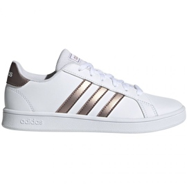 Chaussures adidas Grand Court Jr EF0101 blanc noir