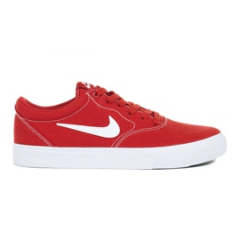Chaussures Nike Sb Charge Cnvs M CD6279-601 blanc rouge