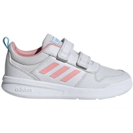 Chaussures Adidas Tensaur C Jr EG4091 blanc bleu