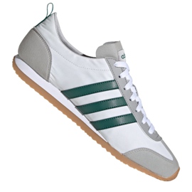 Adidas Vs Jog M FX0091 chaussures blanche gris vert