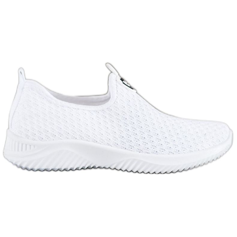 SHELOVET Chaussures de sport ajourées blanche