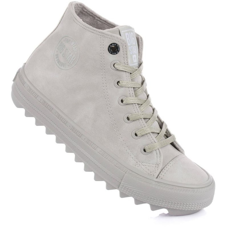 Chaussures Big Star Big Top W GG274070 gris Chaussures Big Star Big Top W GG274070 gris