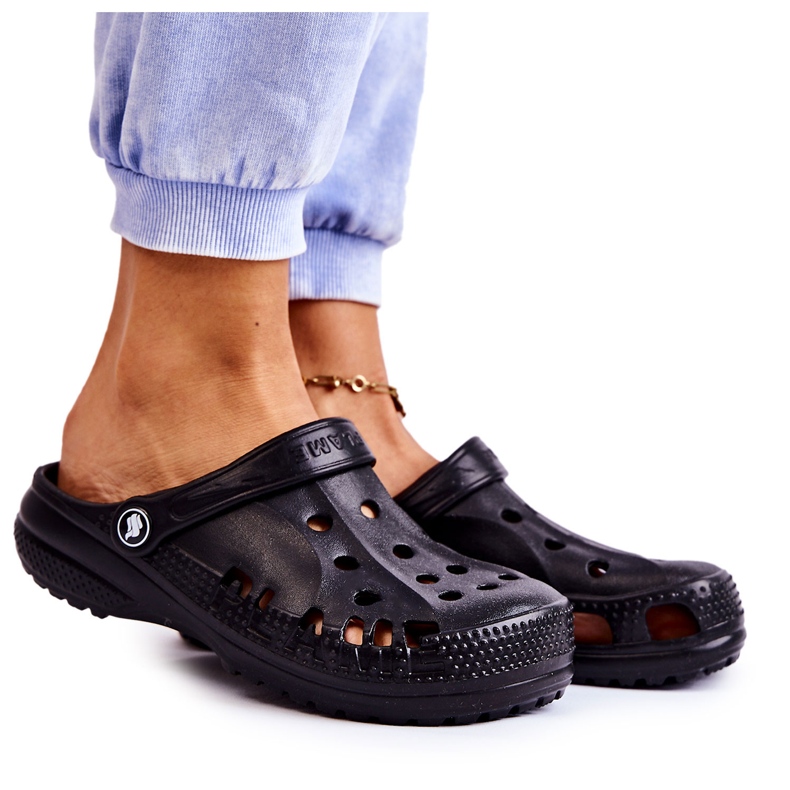 Flameshoes Chaussons Femme Noir Clair Eva le noir