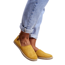 NEWS Espadrilles à enfiler Vulcan jaunes pour femmes NEWS Espadrilles à enfiler Vulcan jaunes pour femmes