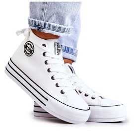 Baskets Femme Big Star Blanc GG274013