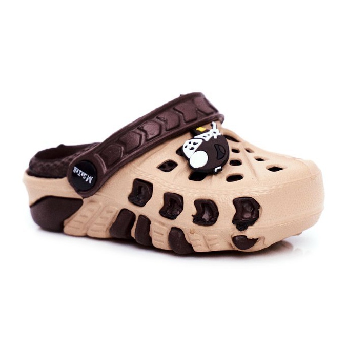 Avion Crocs Marron Mousse Enfant Marron Donald brun