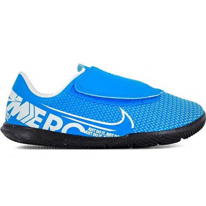 Nike Mercurial Vapor 13 Club Ic PS (V) Jr AT8170-414 chaussures de football bleu bleu