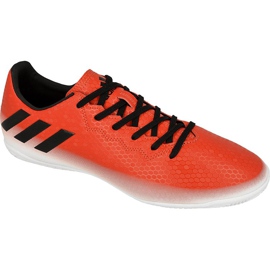 Chaussures d'intérieur adidas Messi 16.4 En M BA9026 rouge oranges et rouges