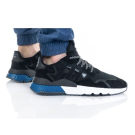 Chaussures Adidas Nite Jogger M FW5331 le noir vert