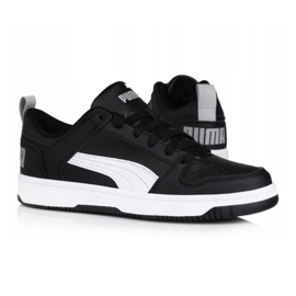 Puma Rebound Layup Lo Sl Jr 370490 02 noir
