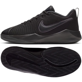 Chaussure Nike Team Hustle Quick 2 Jr AT5298-001 noir noir