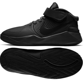 Nike Team Hustle D 9 FlyEase Jr BV2952-010 multicolore le noir