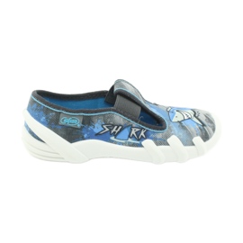 Chaussures enfant Befado 290X205 bleu gris