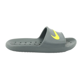Claquettes Nike Kawa Shower M 832528-003 gris vert