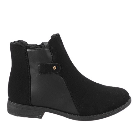 Kayla Shoes Bottes isolées noires DD5291-1 le noir