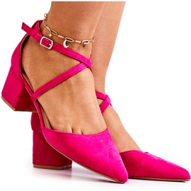 PS1 Escarpins à Talons Pour Femmes En Spitz Fuchsia Cosmo rose