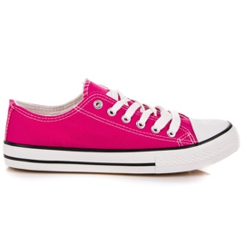 SHELOVET Baskets fuchsia rose