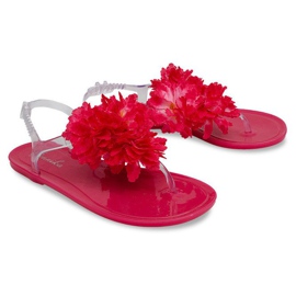 Sandales Meliski Avec Fleur 555 Rose Sandales Meliski Avec Fleur 555 Rose