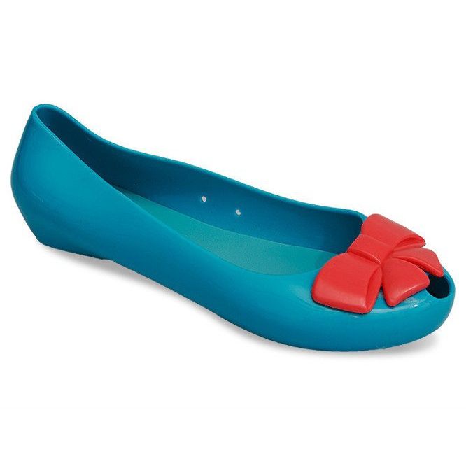 Ballerines Meliski Galoches 857 Bleu rouge