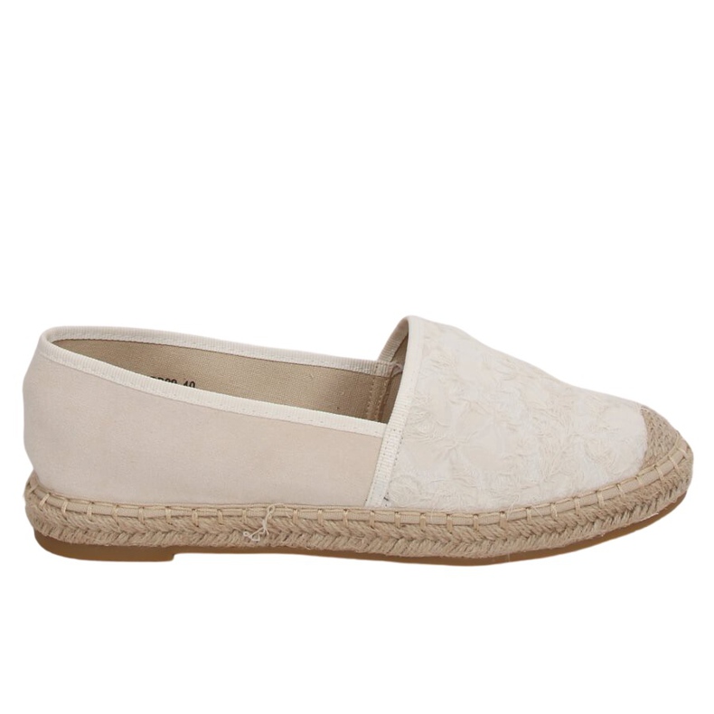 Espadrilles beiges pour femmes BB29 Beige II Qualité