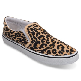 Baskets à enfiler Slip On C03 Marron brun