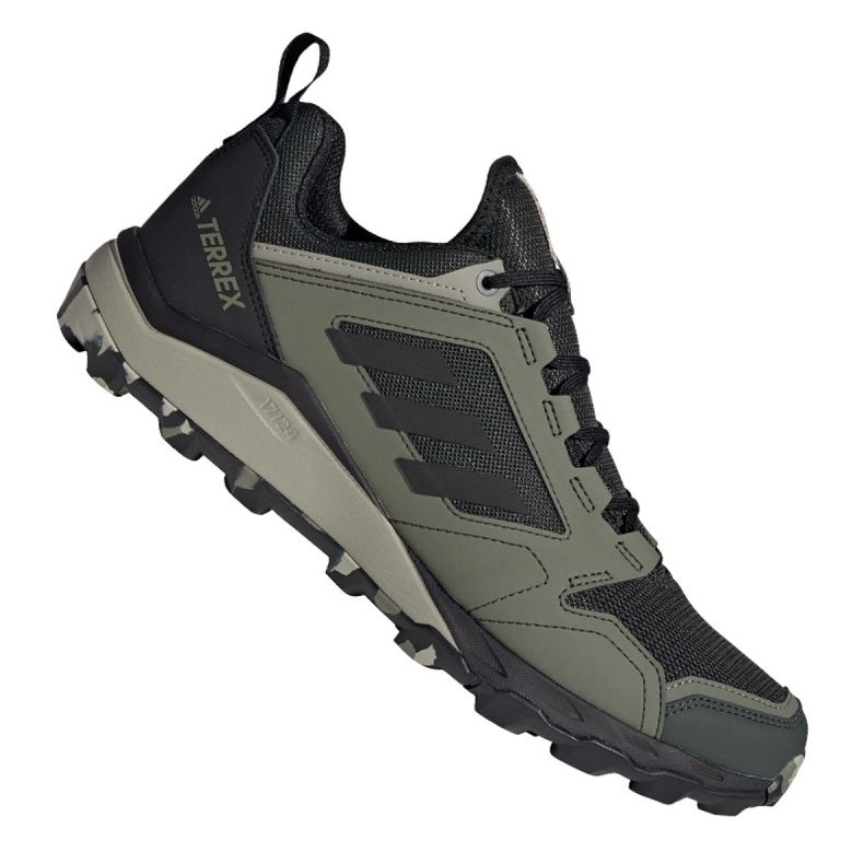 Chaussures Adidas Terrex Agravic Trail M FV6110 le noir vert