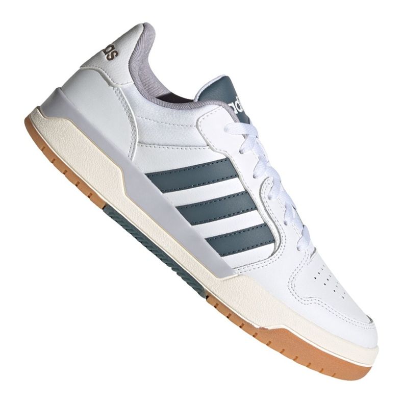 Chaussures Adidas Entrap M FW3463 blanche bleu marin gris